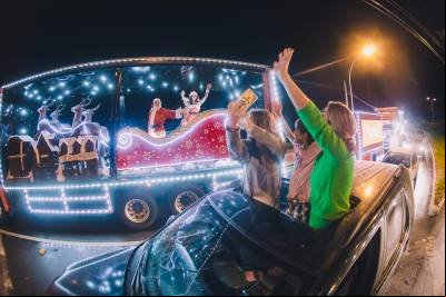 Caravana da Coca-Cola visita Sudoeste, Cruzeiro e Octogonal